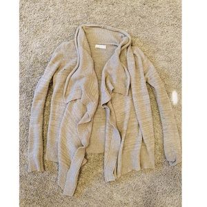 Grayish Knit Cardigan 🌻